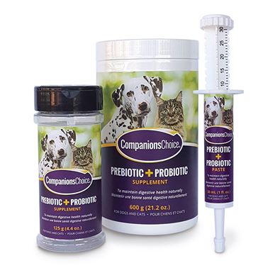 Companion Choice Pre and Probiotic for Dogs and Cats