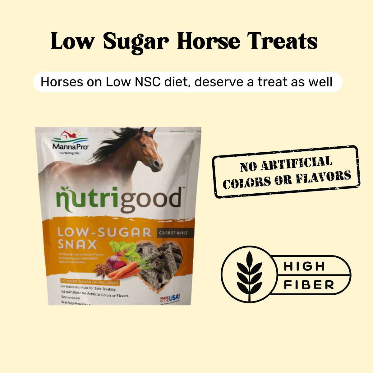 NutriGood Low-Sugar Horse Snax