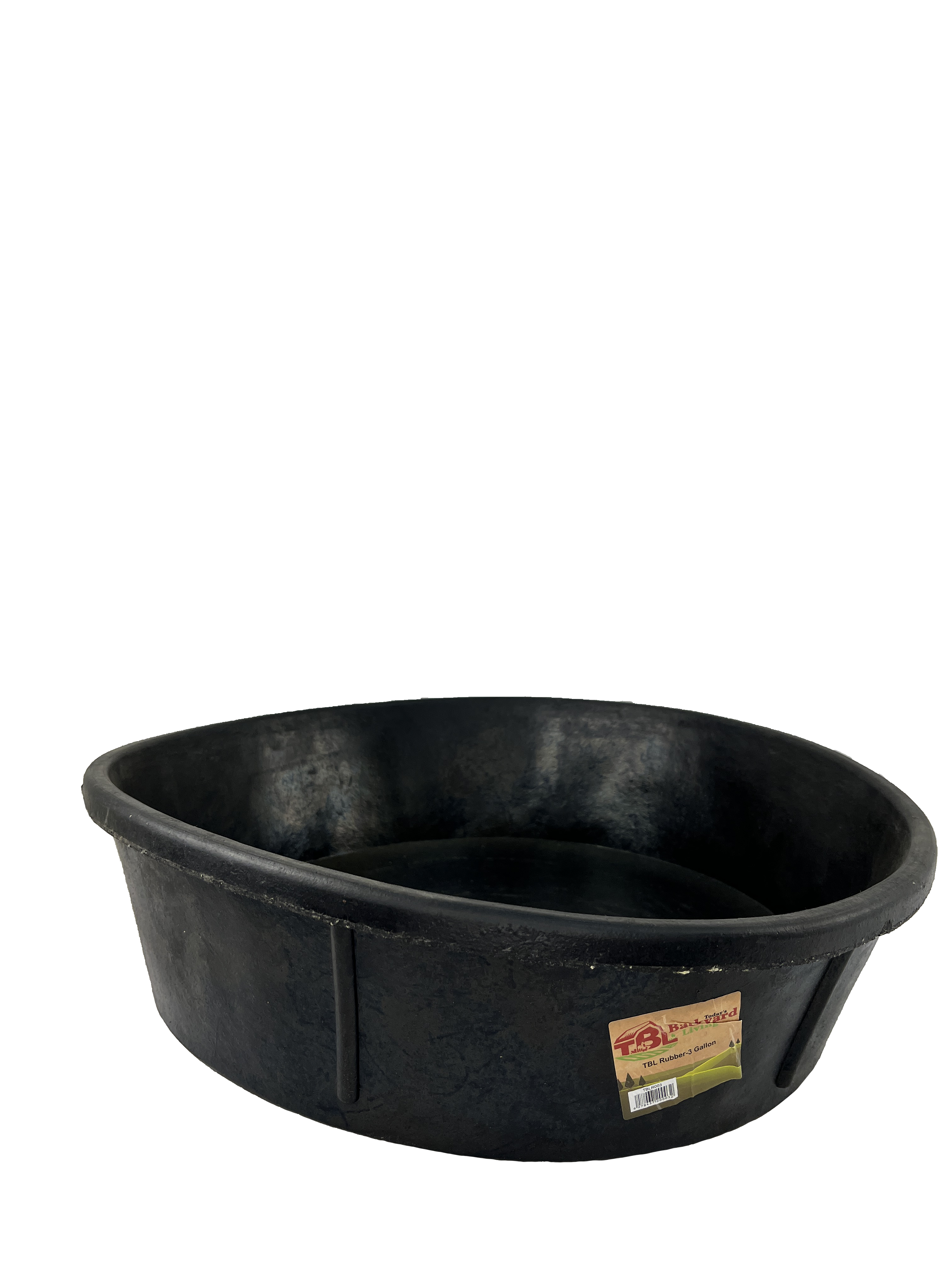 Feed Pans, Black Rubber – Feedstoretoyourdoor