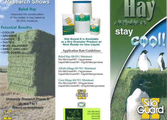 SiloGuard II, Baled Hay and Silage Additive