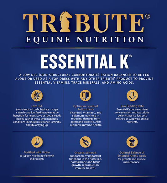 Essential K - Ration Balancer - Tribute Superior Equine Nutrition