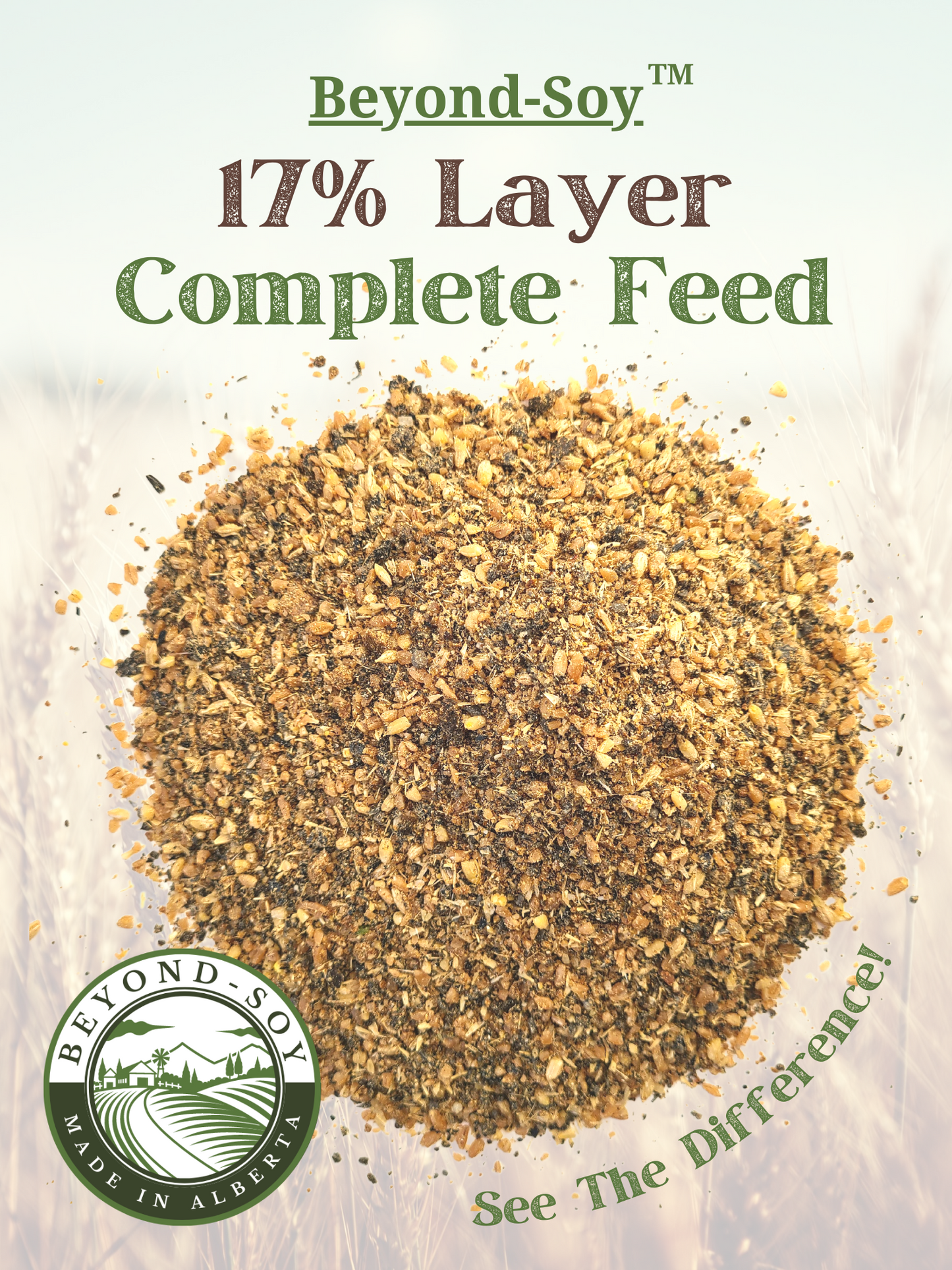 17% Layer Poultry Feed - Beyond Soy - Farmstead Feeds