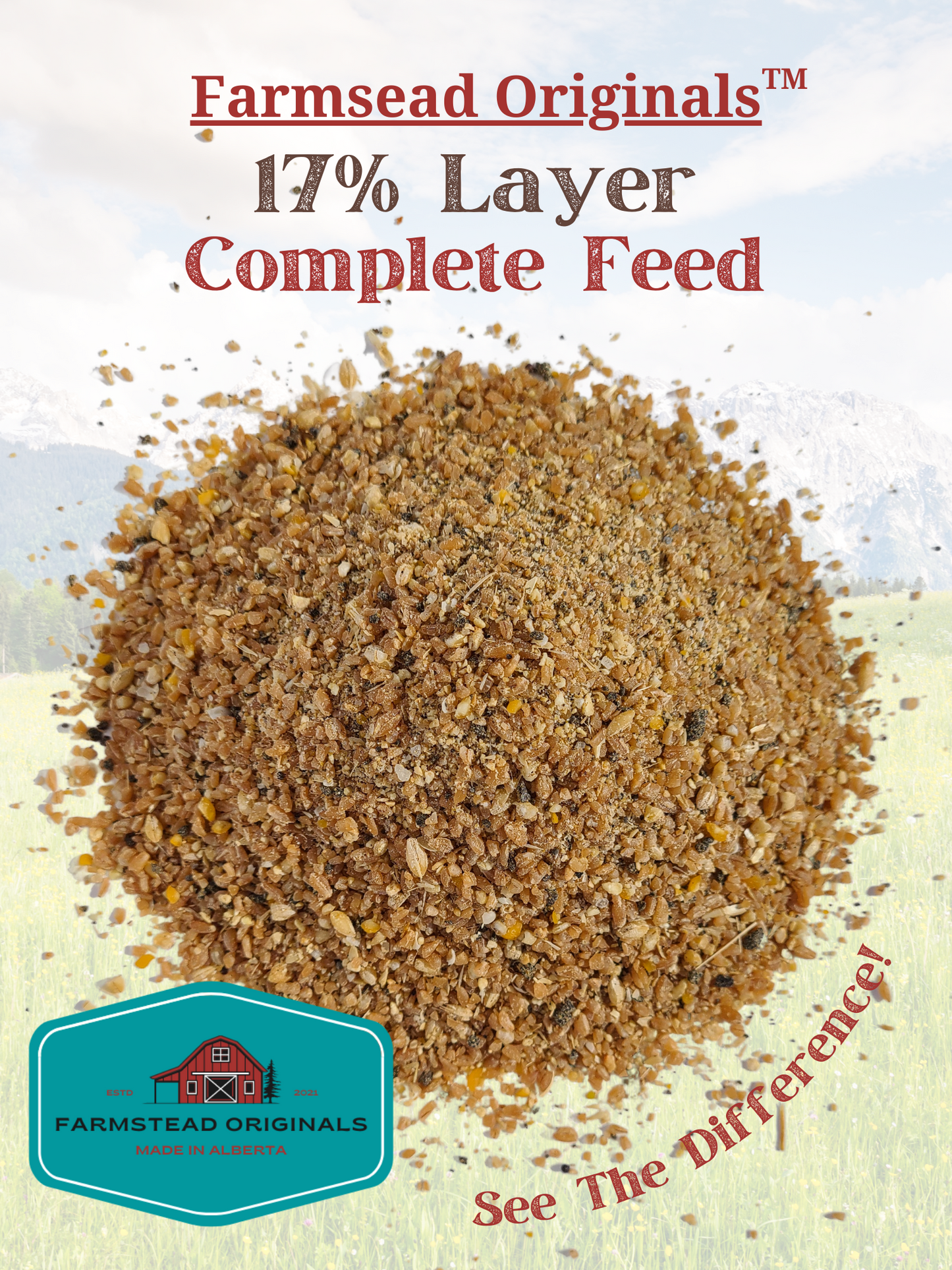 Layer Poultry Feed - Original -  by Farmstead Life Feeds