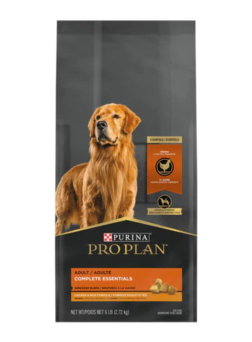 Purina Pro Plan Dog Food, Adult Shredded Chicken & Rice,